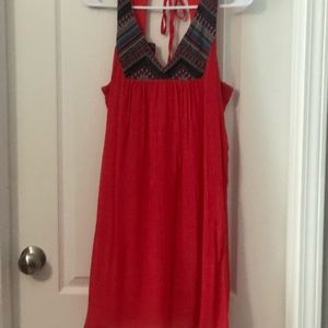 Coral Summer dress